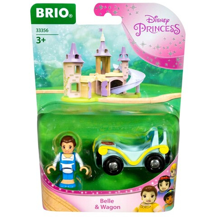 Brio Kolejka - Disney Princess Белла с вагоником 33356