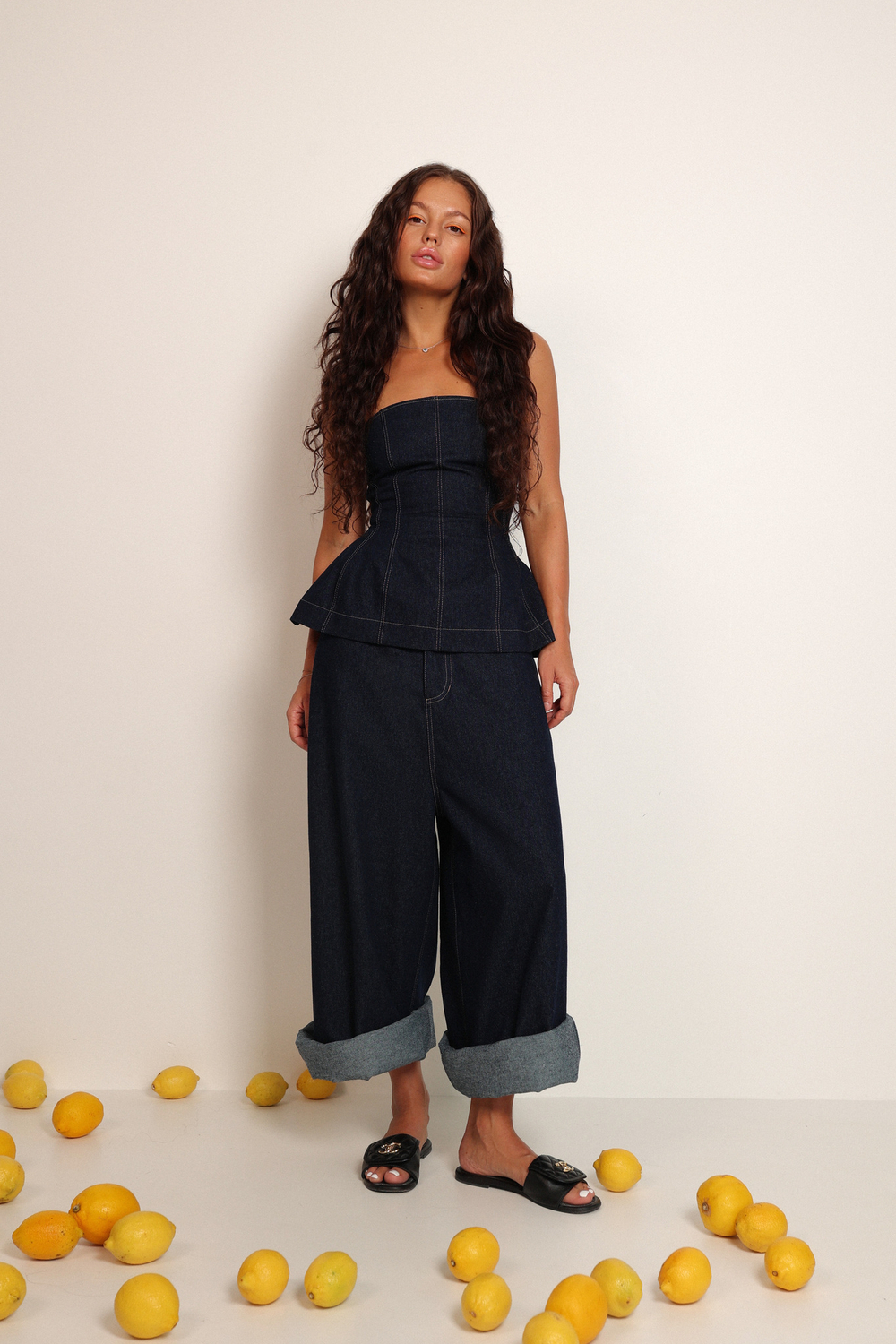 Брюки из денима