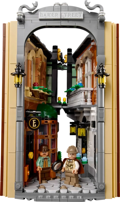 Конструктор LEGO Icons 10351 Шерлок Холмс: книжный уголок