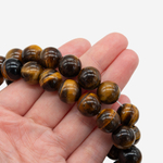 Тигровый глаз натуральный эконом, 12,3мм, шар