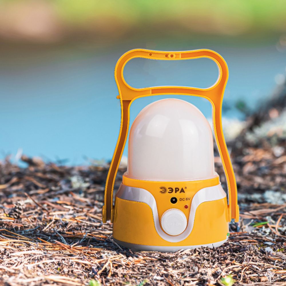 Фонарь кемпинговый светодиодный ЭРА KA-801 Гном аккумуляторный 4 Вт, 1700мАч 5V, USB, подвес + диммер