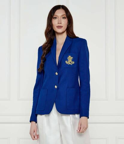 Пиджак ANFISA LAUREN RALPH LAUREN - голубой(200797305)