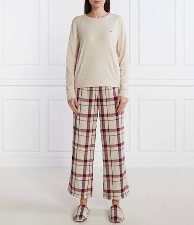 Пижамы Tommy Hilfiger - бежевый(UW0UW04853)