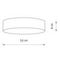 Потолочный cветильник Nowodvorski Lid Round Led Black 10407