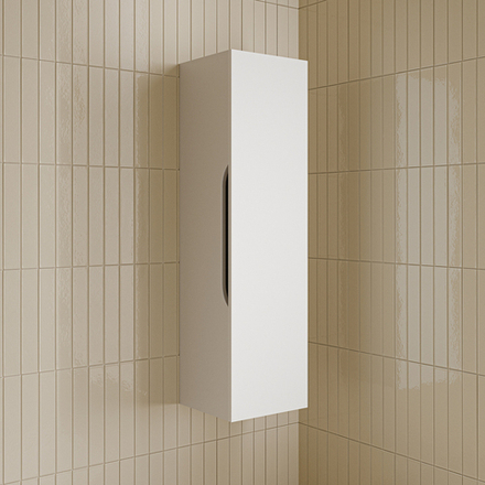 Пенал подвесной IDDIS Ray, 30 см, белый, RAY30W0i97