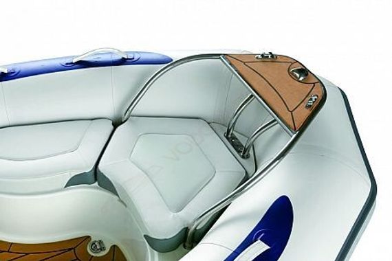 Лодка надувная ZODIAC Yachtline deluxe NEO 420 ( с синими вставками )