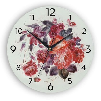 Zhostovo wall clock D-35 см BZ14022023012