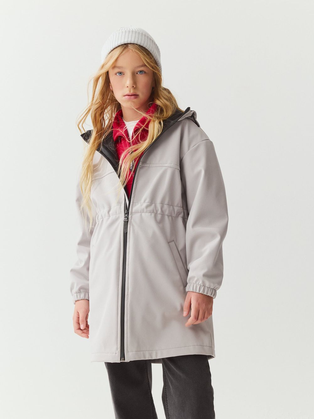 Парка Softshell "Туман" удлиненная 7+