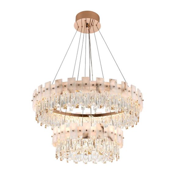 Подвесная светодиодная люстра Modelux Premium ML.6980.800.500P GD