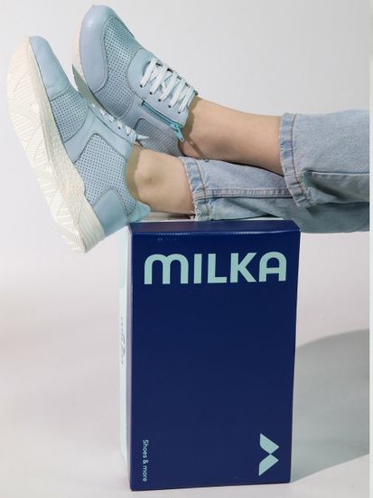 1101 Женские кеды(Светло-синий)