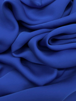 Шелк синий