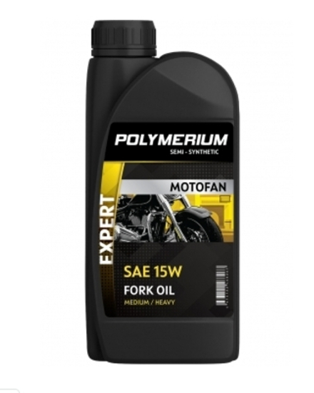 Масло вилочное 15W POLYMERIUM MOTOFAN FORK OIL EXPERT MEDIUM/HEAVY 1л