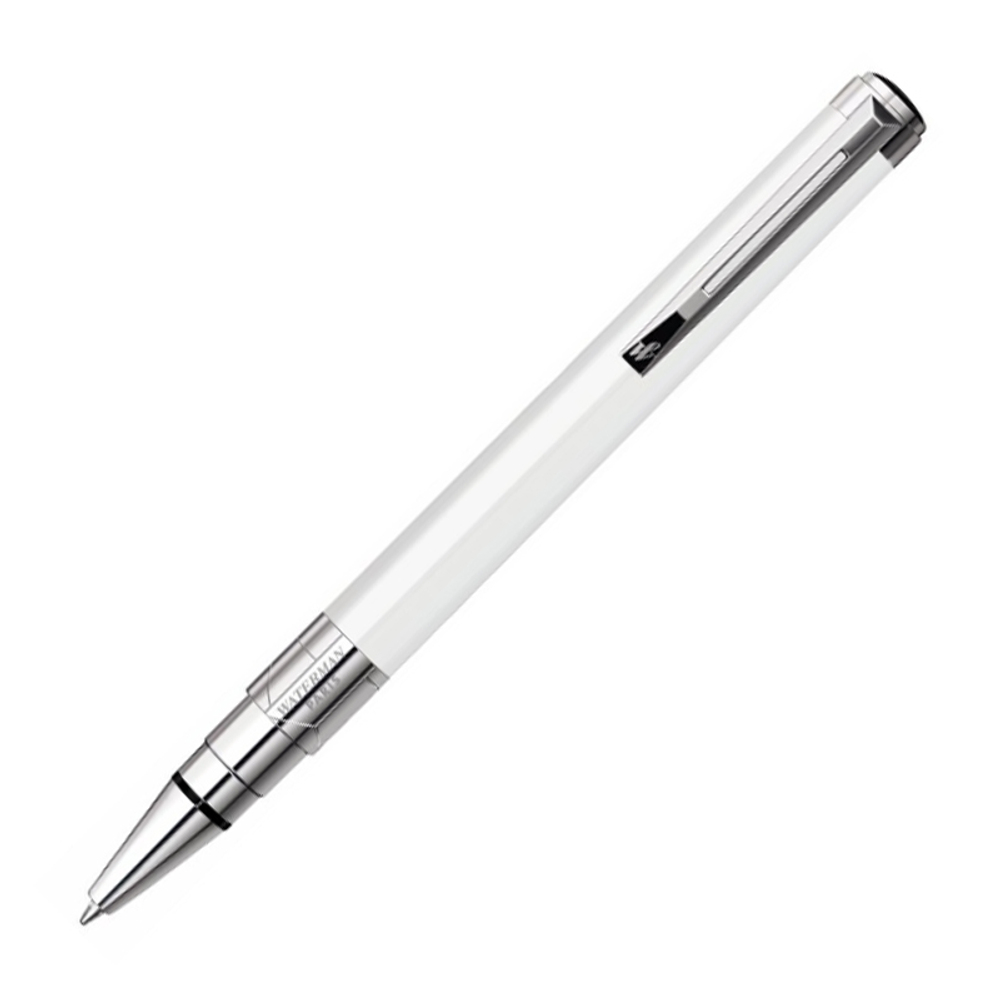 Подарочный набор Шариковая ручка Waterman Perspective, цвет: White CT, стержень: Mblue с чехлом