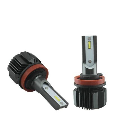 Светодиодные лампы E5 H8/H11 (ip68), 12v 25w 3500Lm 6000K, Seoul CSP Y19 (комплект, 2шт)