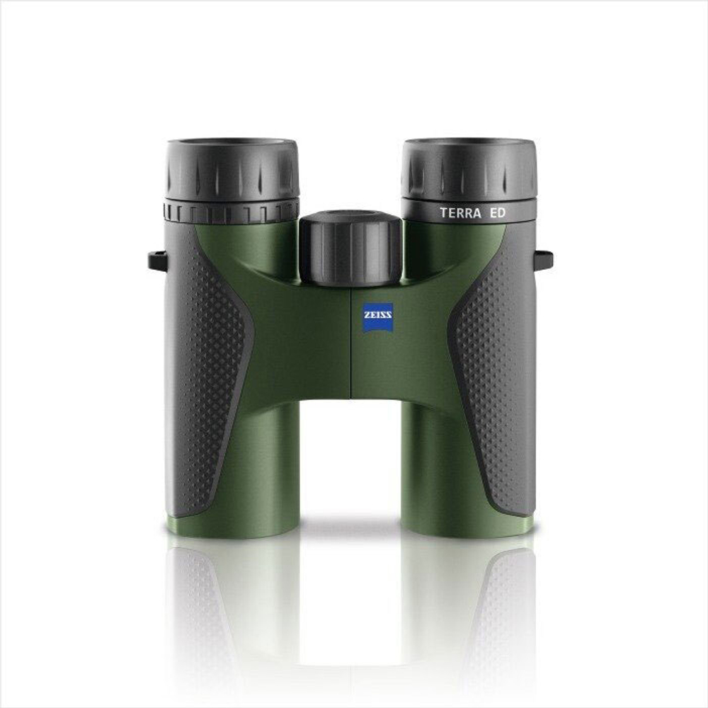 Бинокль Carl Zeiss TERRA ED 10x32, черно-зеленый