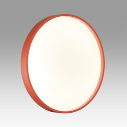 7744/CL COLOR SN 127 Светильник светодиодный потолочный пластик/белый/красный LED 30Вт 4000К D330 IP43 MAVIC