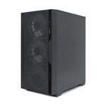Корпус BaseTech eXtreme GFX-06, Без БП, mATX, чёрный, 4xARGB FAN, 2xUSB2, 1xUSB3, бок: закалённое стекло (BT-GFX-06-MESH-4F-ARGB)