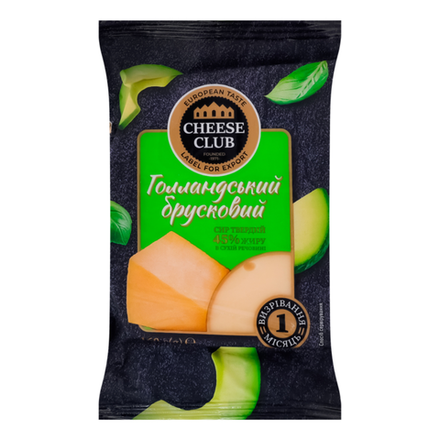 Сыр CHEESE CLUB Голландский 45% 180 гр