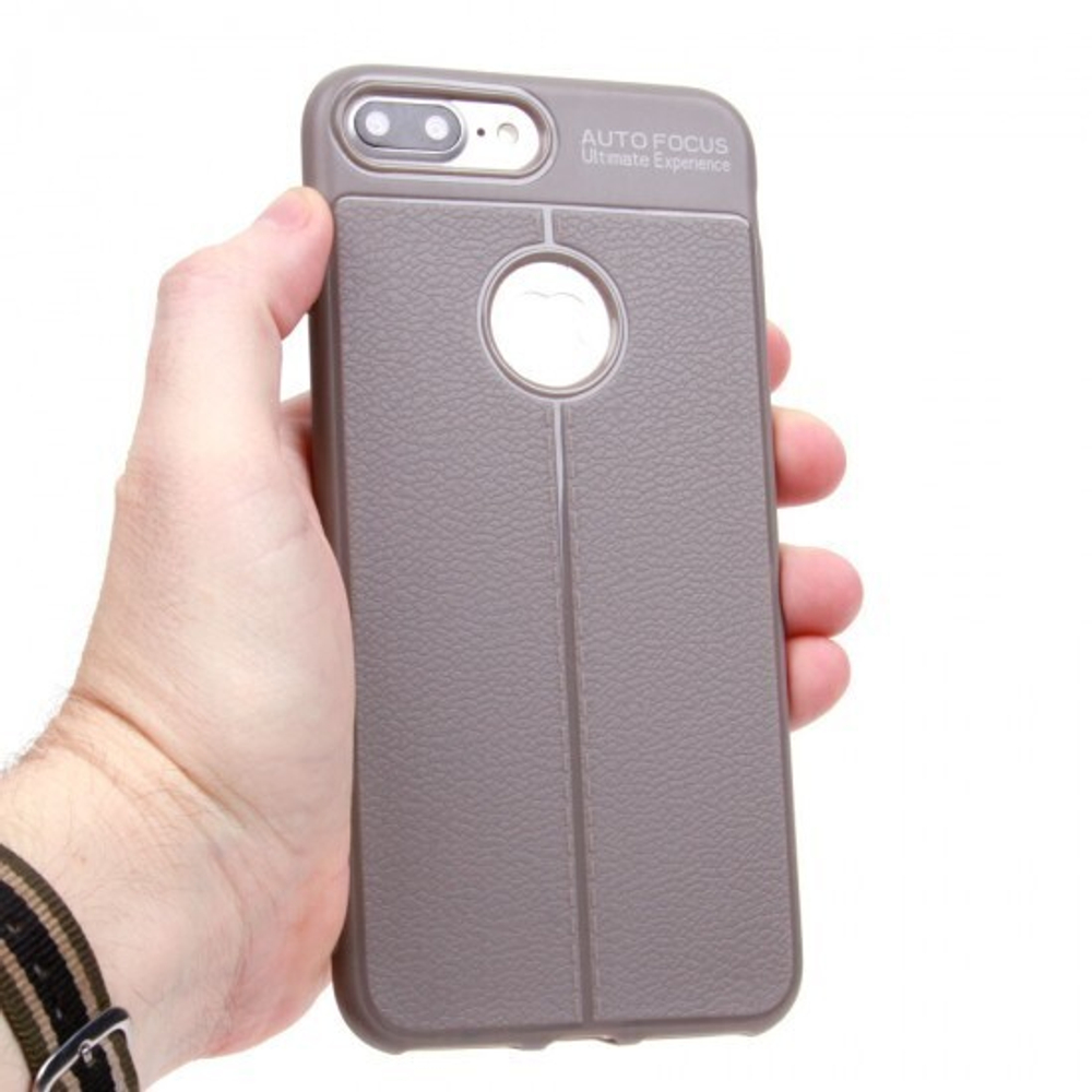 Чехол ТПУ для iPhone 7 Plus, 010004 Серый