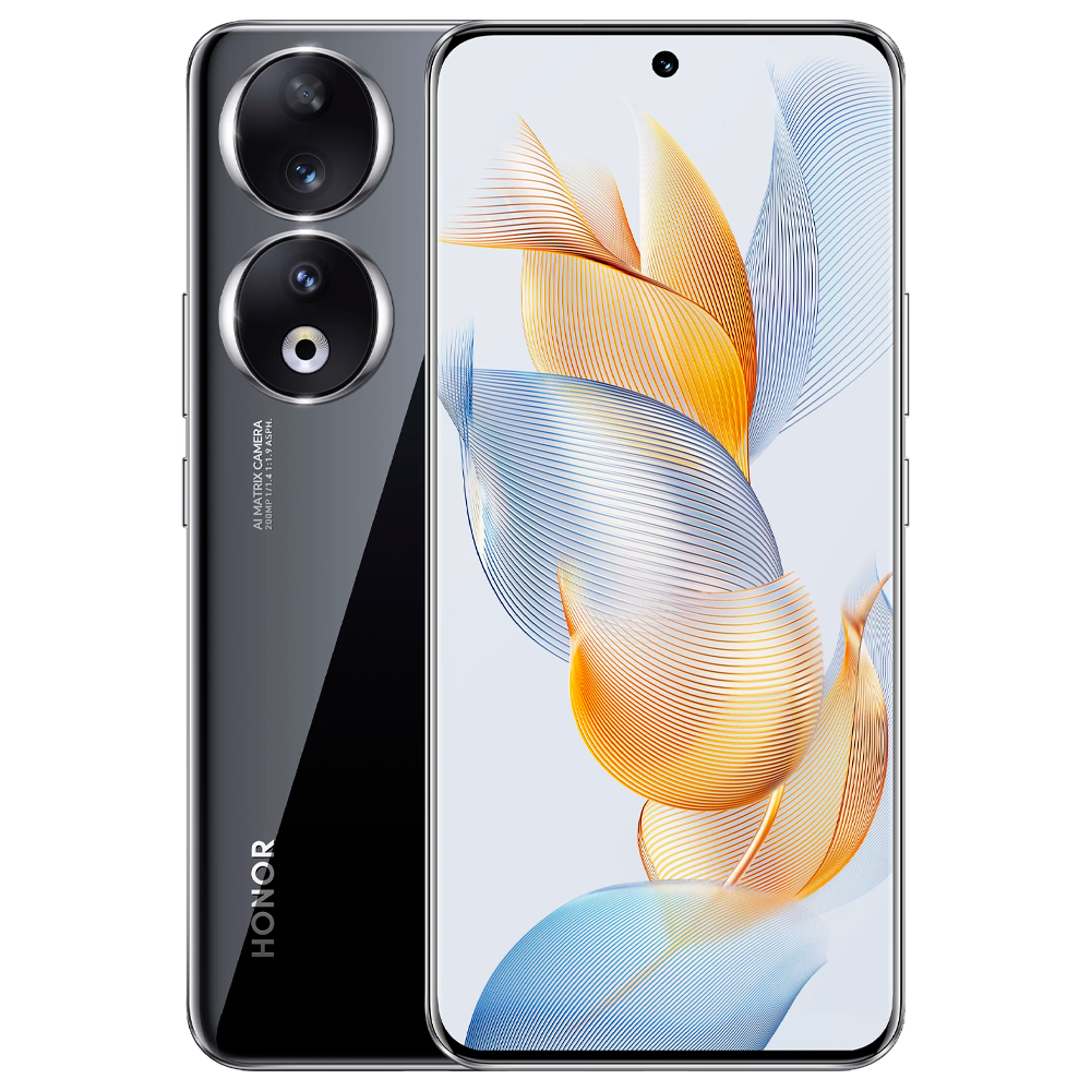Смартфон HONOR 90 8/256GB, Midnight Black (Полночный черный)