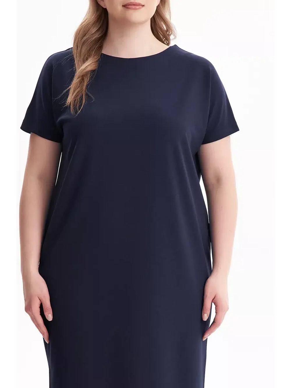 Платье базовое из крепа