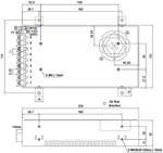 Преобразователь AC-DC сетевой Mean Well SE-450-48