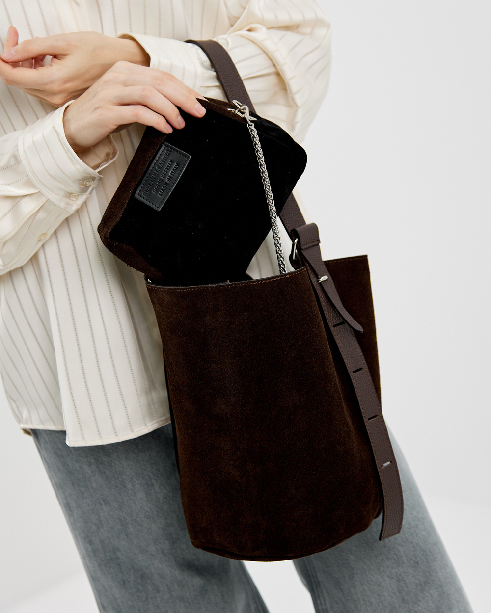 Сумка 558 15 шоколадный