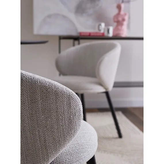 Стул Comfy, молочная рогожка