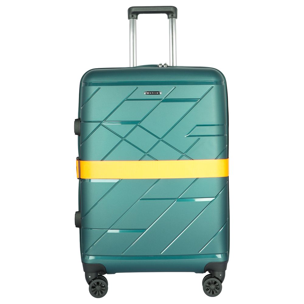 Чемодан 463 / С ремнем / Полипропилен