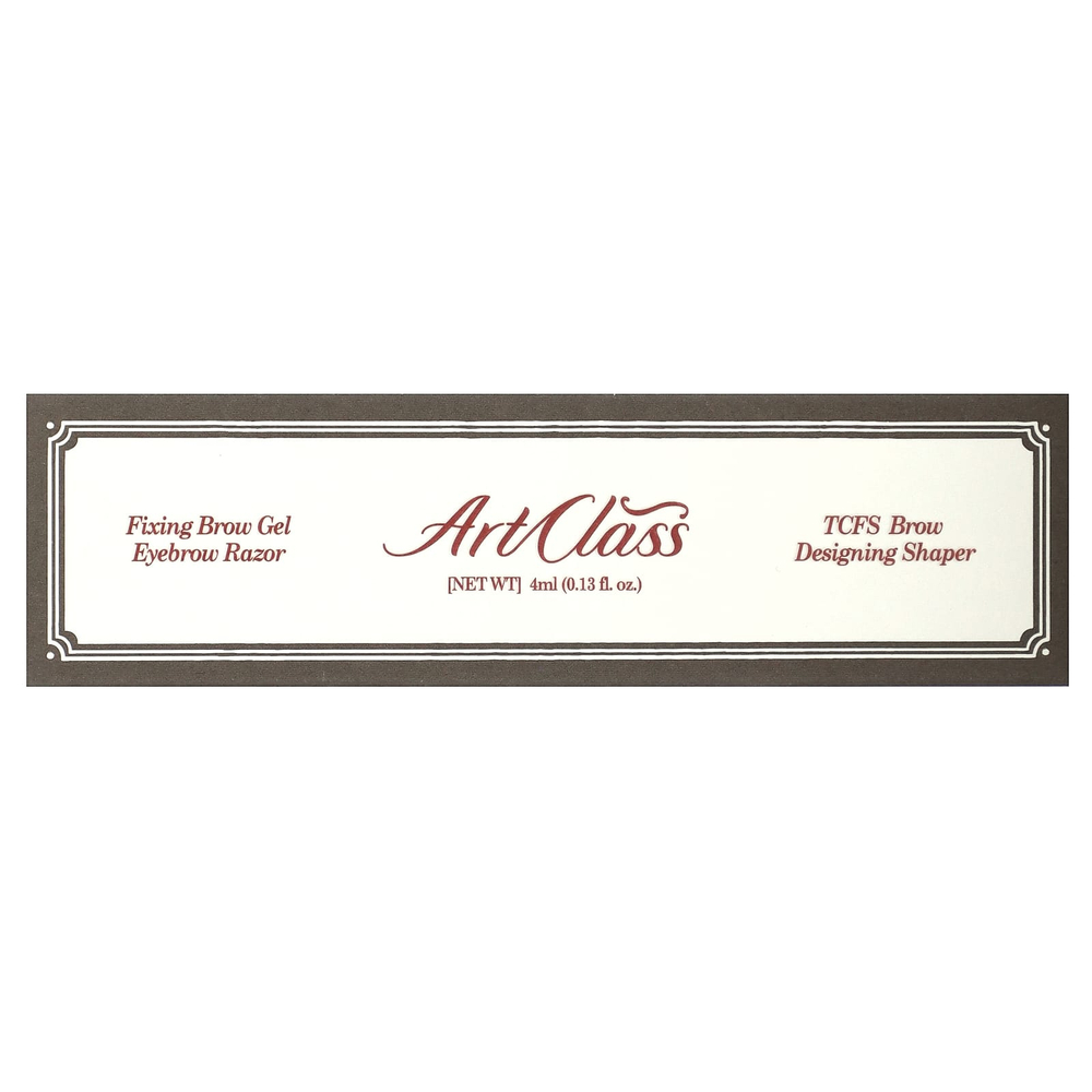 Too Cool for School, ArtClass, Brow Designing Shaper, 01 Ash Brown, 0.13 fl oz (4 ml)