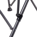 Кресло складное с подлокотниками до 120кг 64*53*90 см синее