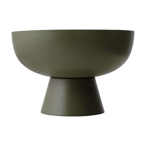 Блюдо на ножке vivlend, D21 см, морские водоросли