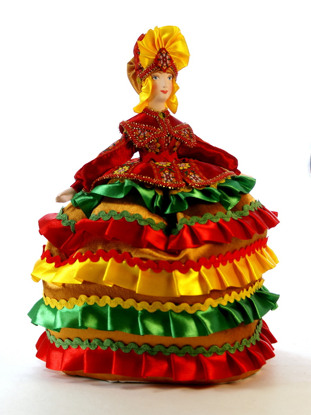 Кукла-грелка на чайник Русская красавица