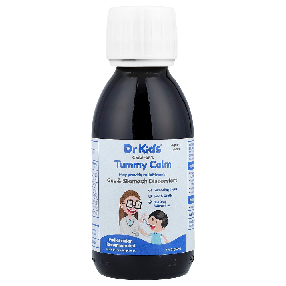 DrKids, Tummy Calm, средство для детей от 1 года, 150 мл (5 жидк. унций)