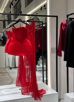 Юбка макси кружевная