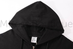 Женская толстовка Vetements черного цвета на молнии