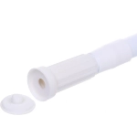 Карниз для ванной 110-200 см белый