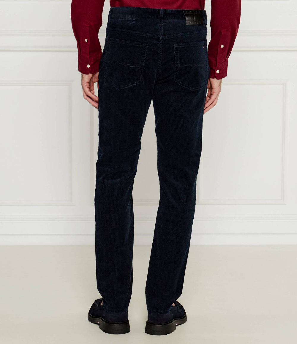 Вельветовые штаны Denton Tommy Hilfiger - темно-синий(MW0MW36696)