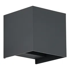 SL9513.701.01 Светильник уличный настенный ST-Luce серый/серый LED 1*10W 2700K BRIK