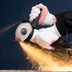 Диск отрезной по металлу 125х1,0х22,23мм, металлический бокс, 10 шт. KRANZ