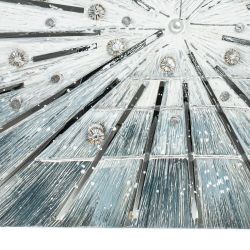 GAEM Панно с зеркальным декором, L79,5 W5,5 H80 см