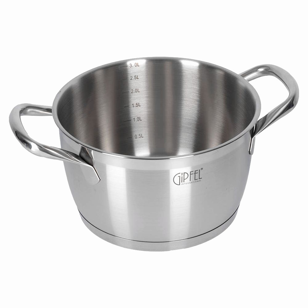 Кастрюля из нержавеющей стали Gipfel Era 1378 20 см/3 л