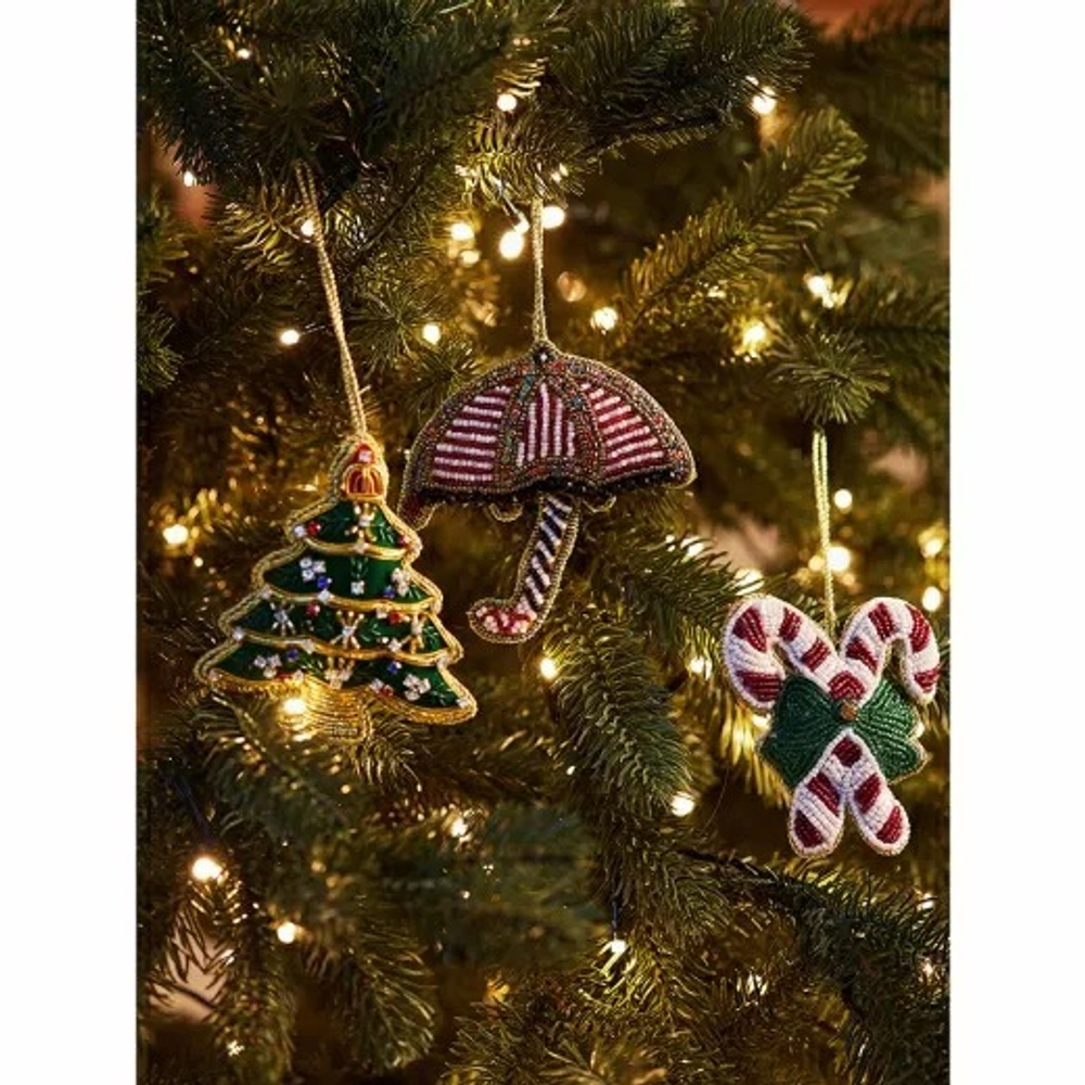 Набор ёлочных украшений Christmas blink из коллекции New Year Essential, 3 шт