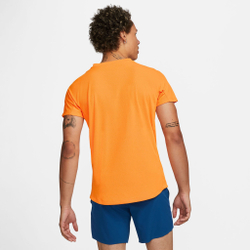 Мужское теннисное поло Nike Dri-Fit Advantage RAFA Court T-Shirt Men - Orange