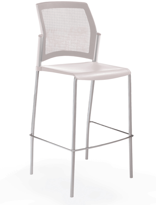 Rewind стул барный со спинкой-сеткой