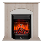 Каминокомплект Real Flame Hanna LO с очагом Majestic Lux Black RC