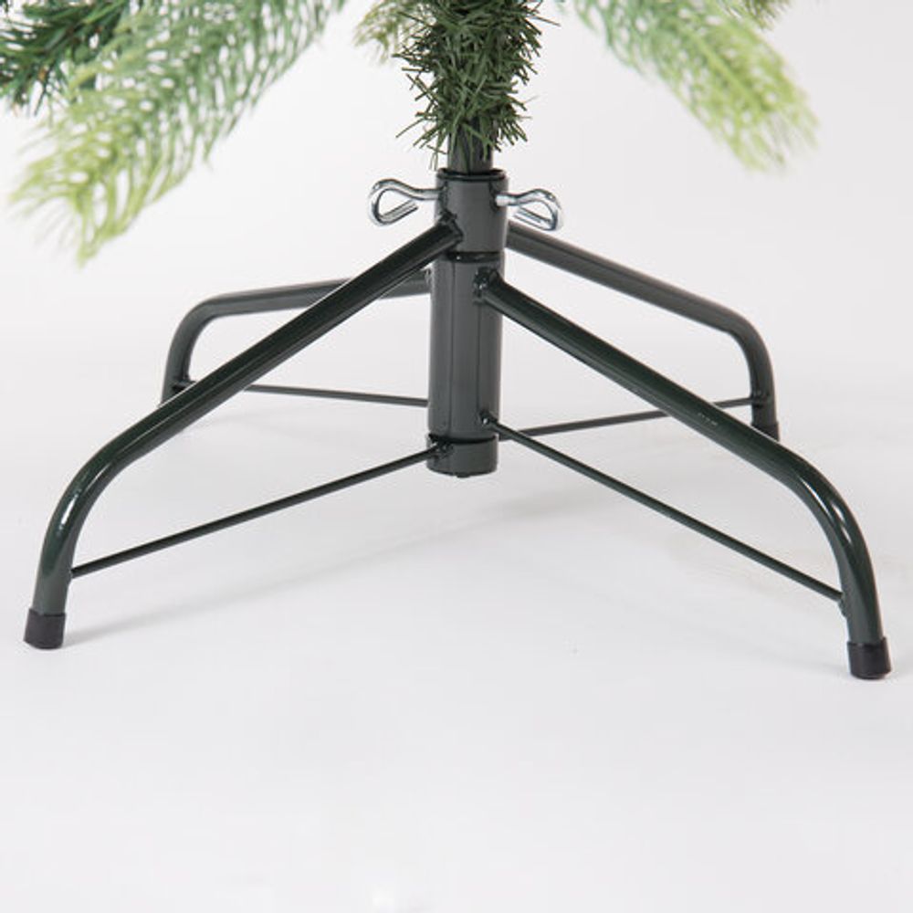 Ель новогодняя искусственная "Christmas Beauty" 180 см, литой ПЭТ+ПВХ, зеленая, ЗОЛОТАЯ СКАЗКА, 591313