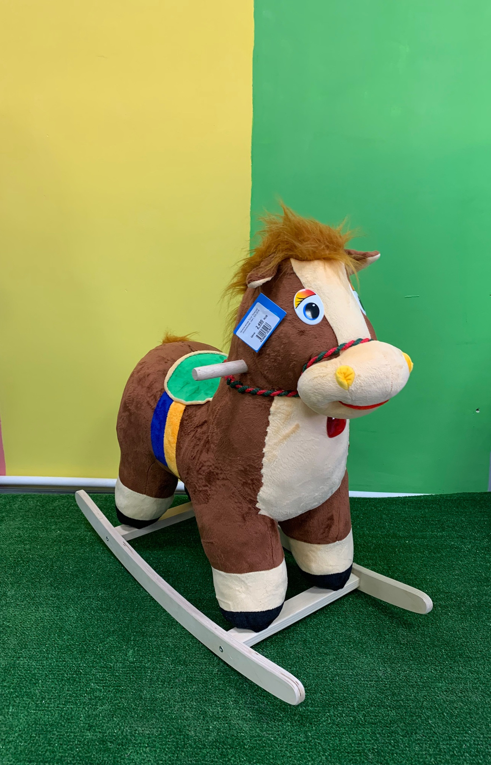 Качалка мягкая Тутси "Коняшка" (музыкальная, свет), 520-2016