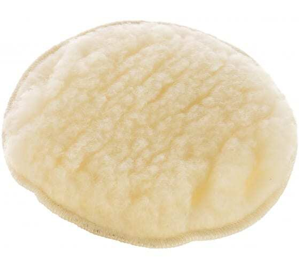 Круг шерстяной полировальный, VELCRO Практика (180мм)