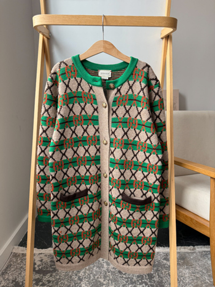 Зеленый кардиган Gucci, 128